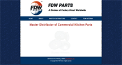 Desktop Screenshot of fdwparts.com